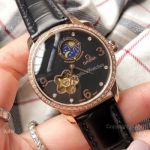 Best Quality Omega Moon phase 35mm Watch Rose Gold Diamond